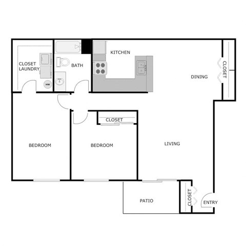 3900 DOOLITTLE DR 2 Beds Apartment for Rent - Photo Gallery 23