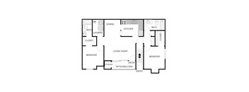 2 Bedroom 2 Bathroom Deluxe