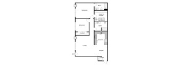 2 Bed, 2 Bath Lower