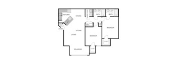 2 Bedroom 2 Bathroom