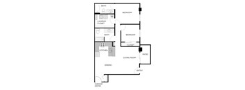 2 Bedroom Lower