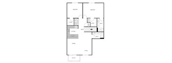 2 Bedroom 2 Bathroom - Upper - 2 Car Garage