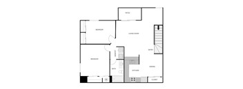 2 Bed 1 Bath