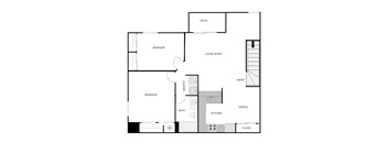 2 Bed 1 Bath - Upper