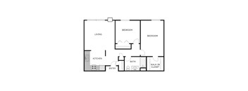 2 Bedroom 1 Bathroom