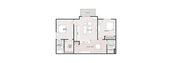 2 Bedroom 2 Bathroom - Split