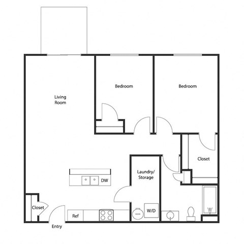 3007 North Court 1-2 Beds Apartment for Rent - Photo Gallery 21