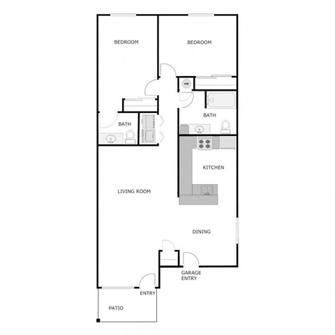 2600 Kadlec Dr 2 Beds Apartment for Rent - Photo Gallery 10