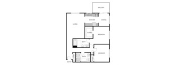 2 Bedroom 1.5 Bathroom