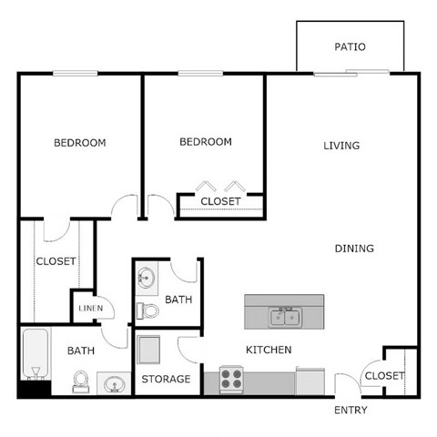 3007 North Court 1-2 Beds Apartment for Rent - Photo Gallery 18