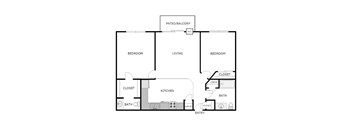 2 Bedroom 1.5 Bathroom