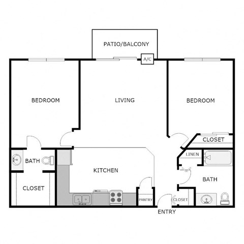 1102 Woodland Drive 1-3 Beds Apartment for Rent - Photo Gallery 12