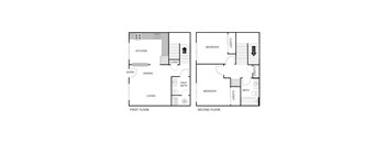2 Bedroom 1.5 Bathroom
