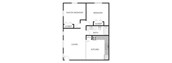 2 Bedroom 1 Bathroom