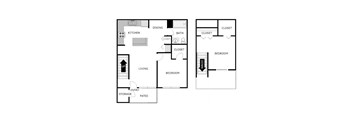 2 Bedroom 1 Bathroom