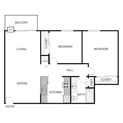 1102 Woodland Drive 1-3 Beds Apartment for Rent - Photo Gallery 14