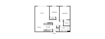 2 Bedroom 1 Bathroom