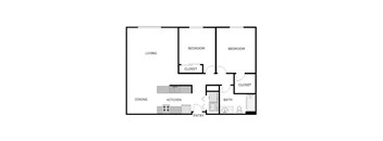 2 Bedroom 1 Bathroom