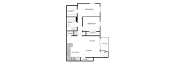 2 BED 1 BATH