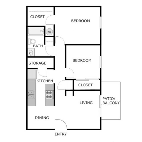 1711 W Carl Sandburg Dr 1-3 Beds Apartment for Rent - Photo Gallery 12