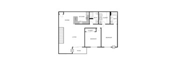 2 Bedroom 2 Bathroom - Attached Garage