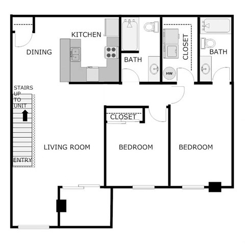 1225 Burton St #6 2-3 Beds Apartment for Rent - Photo Gallery 19