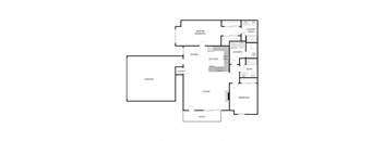 2 Bedroom 2 Bathroom - Lower