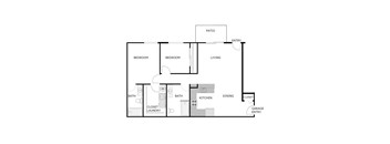 2 Bed 2 Bath - Lower
