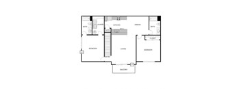 2 Bedrooms 2 Bathrooms Upper Split
