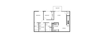 2 Bed Upper