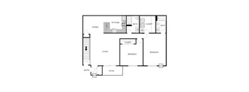 2 Bedroom 2 Bathroom - Detached Garage