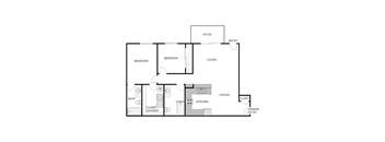 2 Bed 2 Bath - Lower
