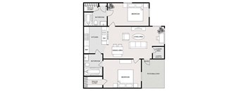 2 Bed 2 Bath