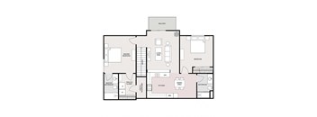 2 Bed 2 Bath Upper Split