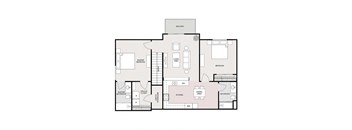 2 Bedroom 2 Bathroom - Upper Split