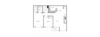 2 Bedroom 2 Bathrooms Upper