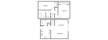 2 Bedrooms 1.5 Bathrooms Lower