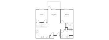 2 BED 1 BATH