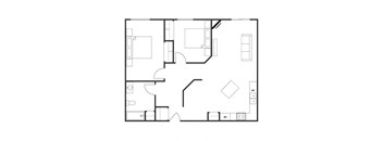 Two Bedroom One Bath