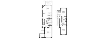 2 Bedroom Townhome
