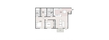2 Bedroom 2 Bathroom - Lower