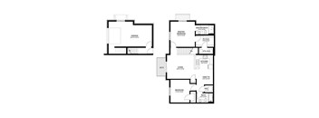2 Bedrooms Upper Corner