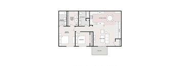 2 Bedroom 2 Bathroom - Upper