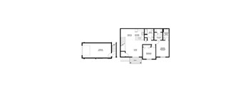2 Bedrooms Upper Interior