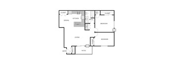 2 Bedroom 1 Bathroom -  Lower