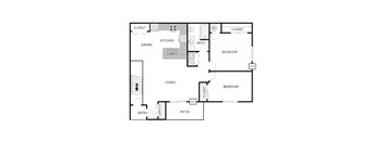 2 Bed 1 Bath