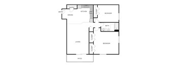 2 Bed 1 Bath