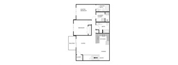 2 Bed 2 Bath - Upper Interior