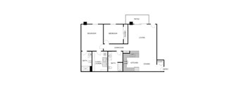 2 Bedroom 2 Bathroom Lower