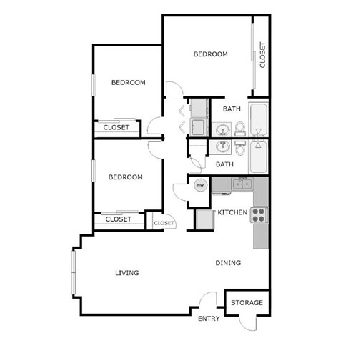 1010 Industrial Park Drive 2-3 Beds Apartment for Rent - Photo Gallery 9